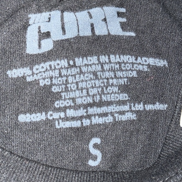 The Cure Band Shirt - Boys Don’t Cry Album Short Sleeve Graphic Tee - Picture 5 of 7